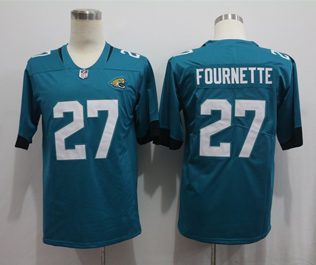 Men's Jacksonville Jaguars Leonard Fournette #27 Teal Jersey